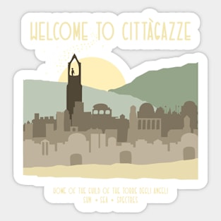 Welcome to Cittàgazze Sticker